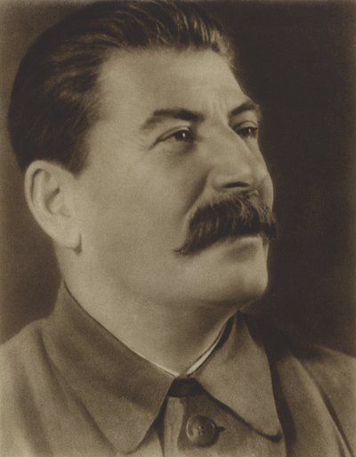 Joseph Stalin, sowjetischer Führer von Russian Photographer